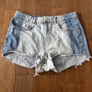 Garage denim festival shorts size 13